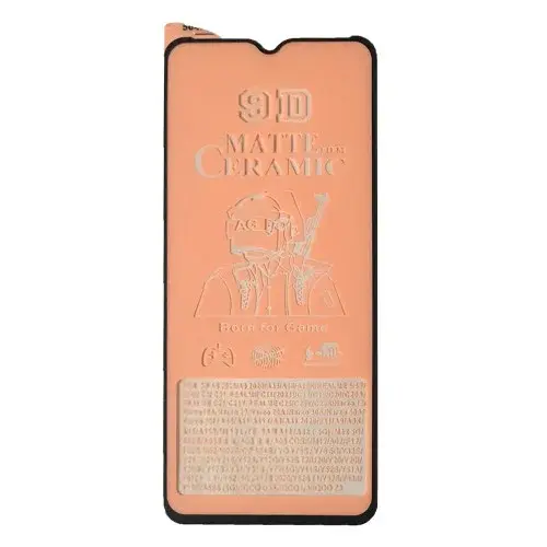 MR4_13403 Захисне скло ceramic matte для redmi 10a, 9a, 9c, чорний (тех. пак) PRC