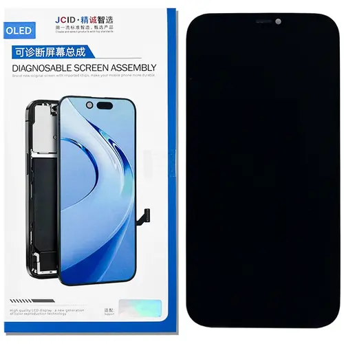 MR1_111065 Дисплей iphone 12 pro max чорний oled jcid (без помилки) JCID