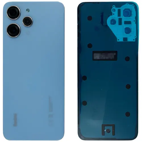 MR1_111123 Задня частина корпусу для redmi 12 sky синій (з склом камери) (prc) XIAOMI