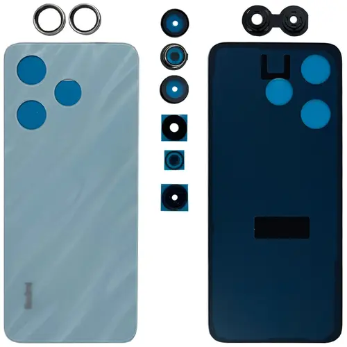 MR1_111125 Задня частина корпусу для redmi 13 ocean синій (з склом камери), op PRC