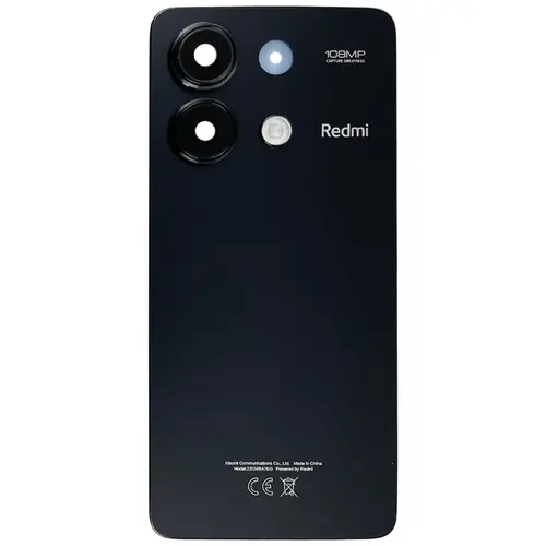 MR1_112954 Задня частина корпусу для redmi note 13 4g midnight чорний (з склом камери) (prc) XIAOMI
