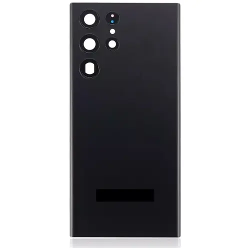 MR1_113553 Задня частина корпусу для samsung galaxy s22 ultra 5g sm-s908 чорний (з склом камери) PRC