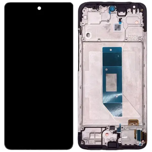 MR1_113581 Дисплей для redmi note 14 4g, note 14 5g oled з frame чорний (eu, jg2, 161 mm) PRC