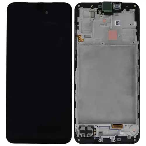 MR1_114485 Дисплей samsung galaxy a17 4g sm-a175 (prc), сервісний оригінал з frame чорний SAMSUNG