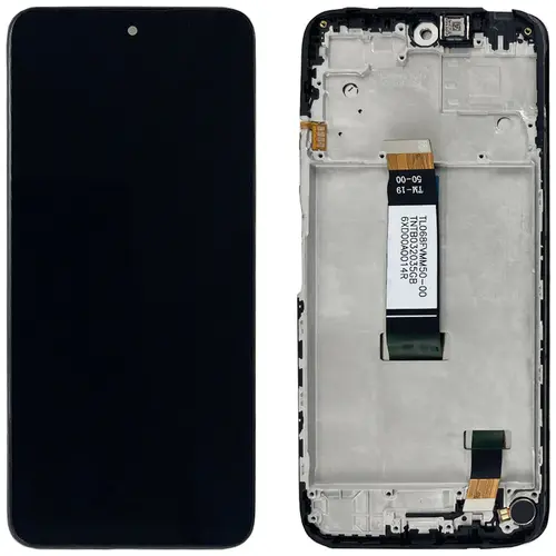 MR1_123729 Дисплей redmi 12, redmi 12 5g, poco m6 pro 5g (tianma) у зборі з frame чорний original (oem) XIAOMI