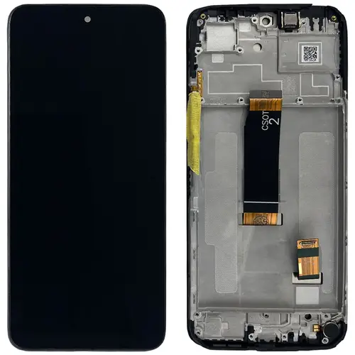 MR1_125667 Дисплей redmi 12, redmi 12 5g, poco m6 pro 5g (csot) у зборі з frame чорний (oem) XIAOMI