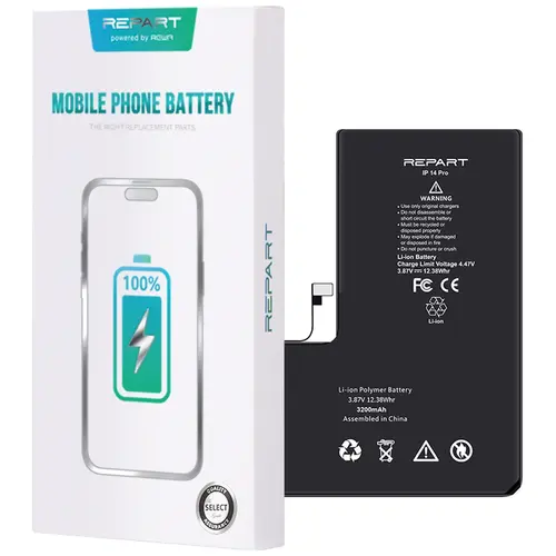 MR1_126212 Акумулятор iphone 14 pro (3200mah) repart REPART