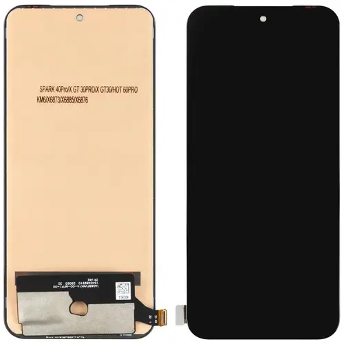 MR1_127109 Дисплей infinix hot 60 pro (x6885), tecno spark 40 pro plus у зборі incell чорний PRC