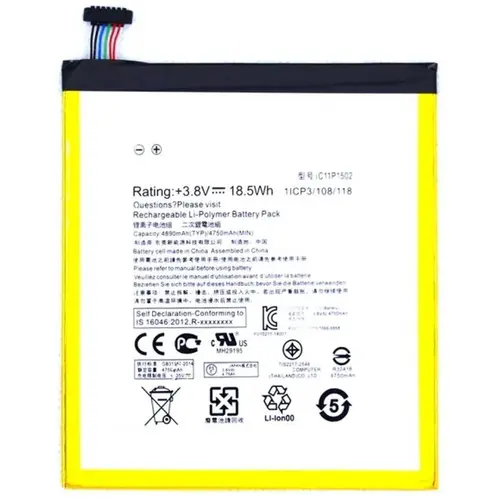 MR1_84670 Акумулятор телефона c11p1502 (4750mah) для asus zenpad 10 z300c, z300cg, z300cl, m1000c PRC
