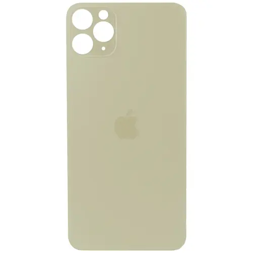 MR1_84864 Задня кришка iphone 11 pro max золотистий (великий виріз під камеру) PRC