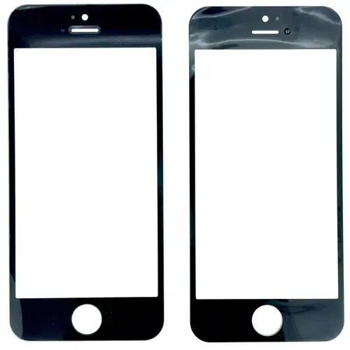 MR1_87776 Скло дисплея для переклеювання iphone 5, чорний PRC