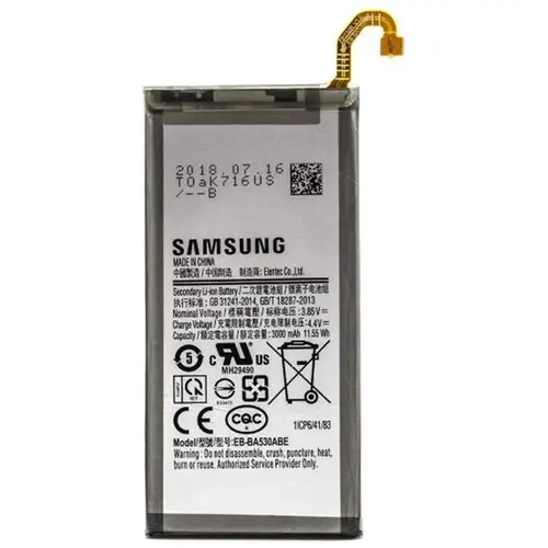 MR1_89487 Акумулятор eb-ba530abe (3000mah) для samsung galaxy a8 (2018) sm-a530 PRC