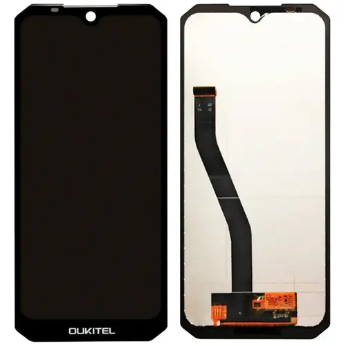 MR1_98860 Дисплей для oukitel wp6 у зборі чорний PRC