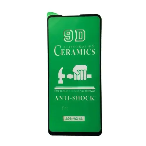MR4_21614 Захисне скло ceramic для samsung a21 (a215), a21s (a217), чорний (тех. пак) PRC