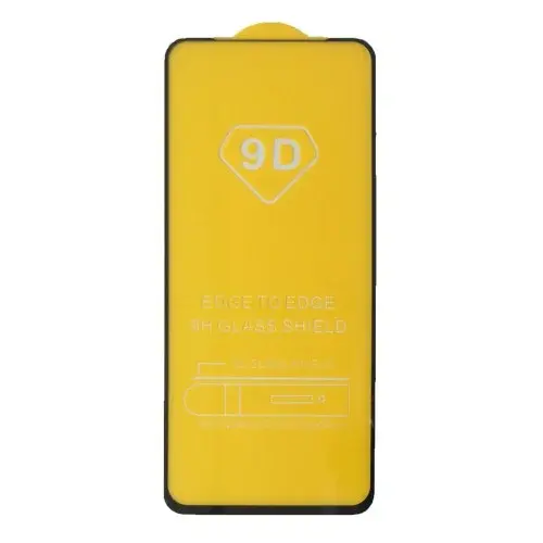 MR4_32595 Захисне скло 9d redmi note 9, чорний (тех. пак) PRC