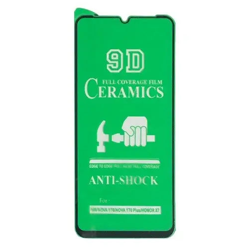 MR4_51026 Захисне скло ceramic для samsung a05, m05, чорний (тех. пак) PRC