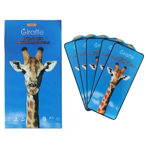 MR4_59255 Захисне скло giraffe anti-static glass для redmi 10, чорний, (тех. пак), (5 шт.) PRC