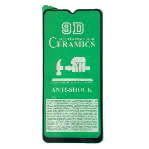 MR4_103395 Захисне скло ceramic для samsung m23 5g (m236), чорний (тех. пак) PRC