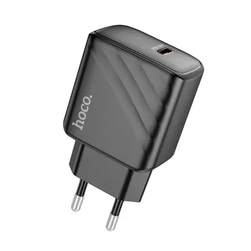 MR4_132446 Мережевий зарядний пристрій hoco cs22a value single port pd30w charger, чорний HOCO