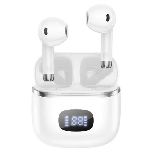 MR4_132473 Навушники бездротові hoco eq1 music guide true ws bt5.3, 7hours, білий HOCO