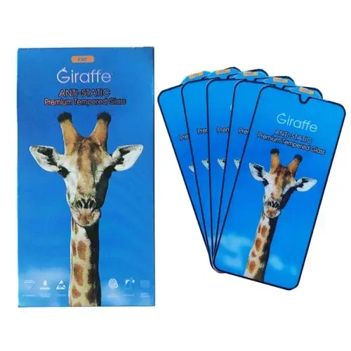 MR4_135973 Захисне скло giraffe anti-static glass для samsung a26, a16 4g, a16 5g, a17, m16, чорний, (тех. пак), (5 шт.) PRC