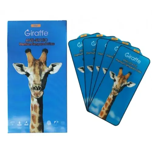 MR4_135976 Захисне скло giraffe anti-static glass для samsung s25 plus, чорний, (тех. пак), (5 шт.) PRC