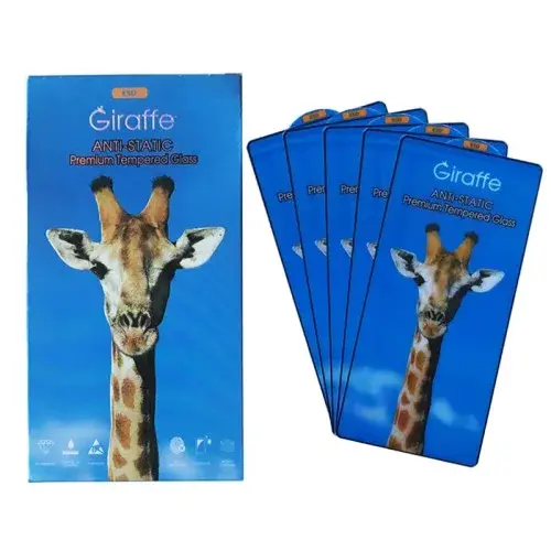MR4_135977 Захисне скло giraffe anti-static glass для samsung s25 ultra, чорний, (тех. пак), (5 шт.) PRC