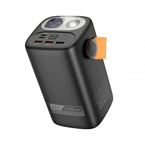 MR4_136322 Зовнішній акумулятор power bank hoco db160 astrum pd100w fully compatible power bank 60000mah, чорний HOCO