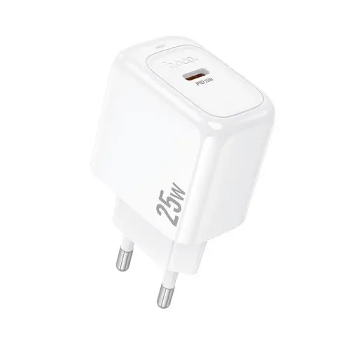 MR4_137269 Мережевий зарядний пристрій hoco cs53a surplus single port pd25w charger, білий HOCO
