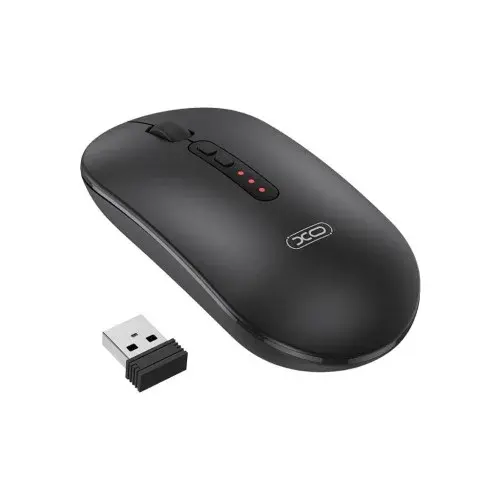 MR4_140462 Комп’ютерна мишка xo m13 tri-mode bluetooth wireless silent mouse, чорний XO