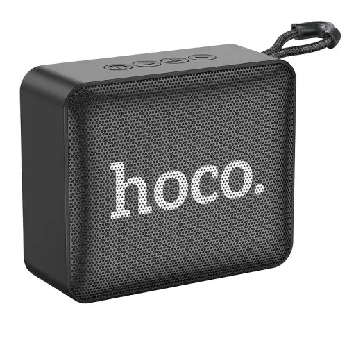 MR4_141552 Акустична система hoco bs51 золотистий brick sports bt speaker, чорний HOCO