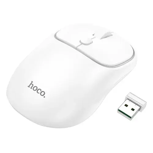 MR4_146151 Комп’ютерна мишка hoco gm25 royal dual-mode business ws mouse, білий HOCO