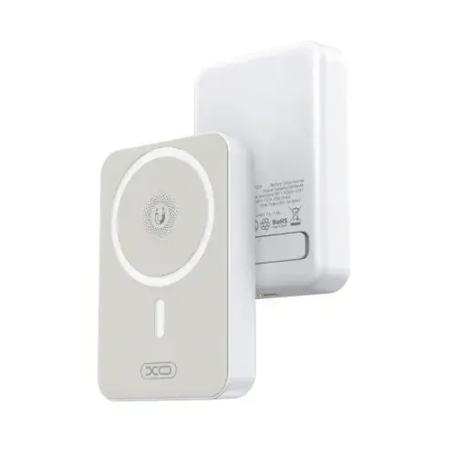 MR4_146245 Зовнішній акумулятор power bank xo pr231 magnetic 15w wireless charging+pd20w 10000mah, білий XO