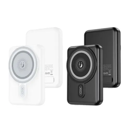 MR4_146246 Зовнішній акумулятор power bank xo pr264 magnetic 15w, pd20w with a holder 10000mah, чорний XO