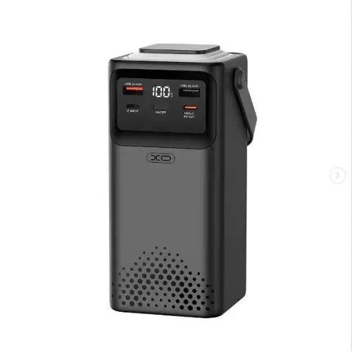 MR4_146253 Зовнішній акумулятор power bank xo pr286 pd20w+qc22.5w four cables, lightning 50000mah, чорний XO