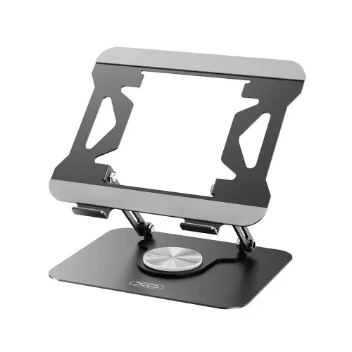 MR4_147312 Настільний тримач xo c153 metal laptop swivel large stand, чорний XO