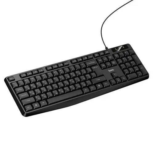 MR4_151860 Комп’ютерна клавіатура hoco gm60 cool wired keyboard (version), чорний HOCO