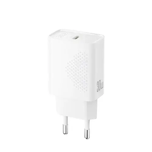 MR4_152953 Мережевий зарядний пристрій xo l162 (eu) 30w 1type-c fast charger, білий XO