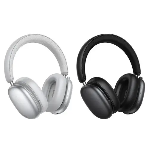 MR4_153041 Навушники накладні hoco w63 triunfo anc bt headphones (app), сірий HOCO