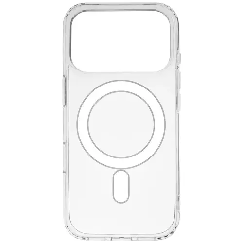 MR3_215163 Чохол силіконовий magsafe для iphone 17 pro max прозорий PRC