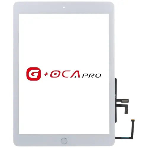 MR3_237766 Тачскрін сенсор g+oca pro планшета для ipad 9.7 (2017) зі шлейфом та кнопкою меню (home) білий G+OCA PRO