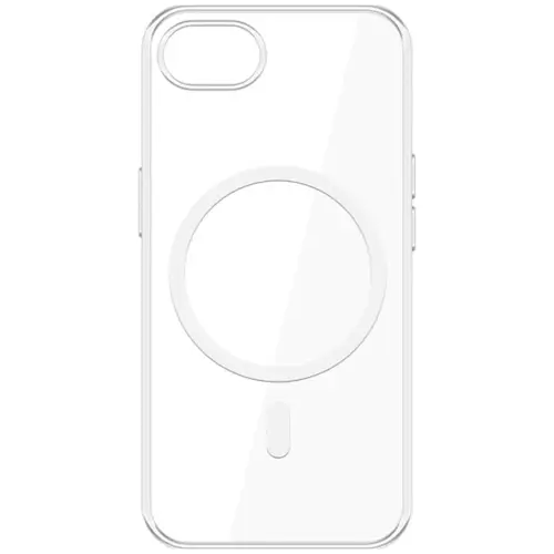 MR3_222816 Чохол силіконовий magsafe для iphone 16e, iphone 17e прозорий PRC