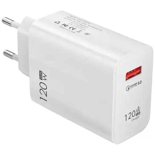 MR3_238011 Мережевий зарядний пристрій для xiaomi 120w gan charger білий PRC