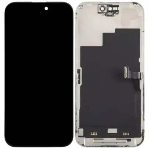 MR3_240917 Дисплей телефона для iphone 15 pro max, з сенсором, та рамкою чорний (dd soft oled) без помилки DD SOFT