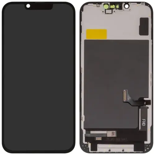 MR3_320387 Дисплей телефона для iphone 14, з сенсором, та рамкою чорний (dd soft oled) без помилки DD SOFT