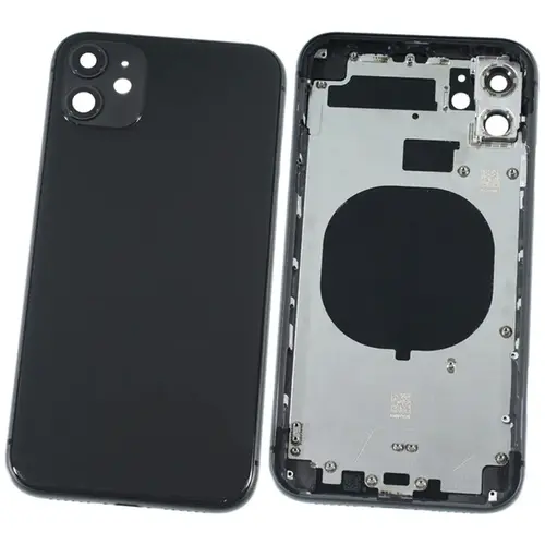 MR3_105941 Корпус телефона для iphone 11 чорний PRC