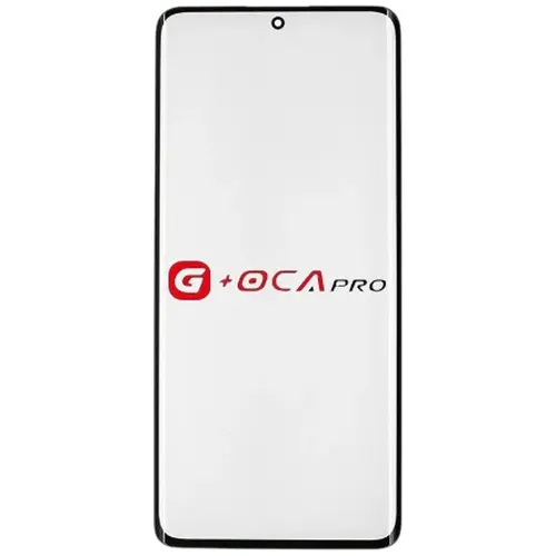 MR3_179711 Скло корпусу g+oca pro для redmi note 14 pro 5g, poco x7 з oca-плівкою, чорний G+OCA PRO