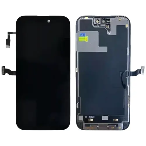 MR3_239479 Дисплей телефона для iphone 14 pro, з сенсором, та рамкою чорний (dd soft oled) без помилки DD SOFT