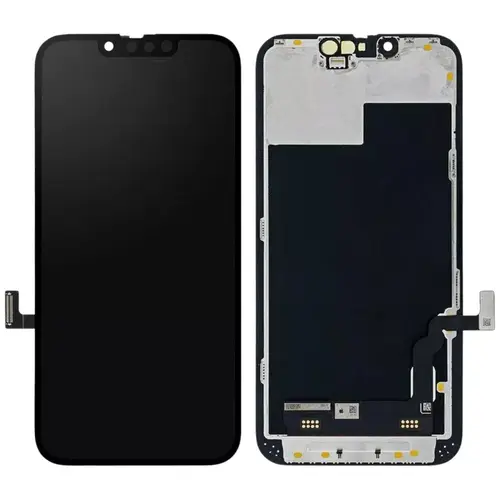 MR3_252692 Дисплей телефона для iphone 13, з сенсором, та рамкою чорний (dd soft oled) без помилки DD SOFT