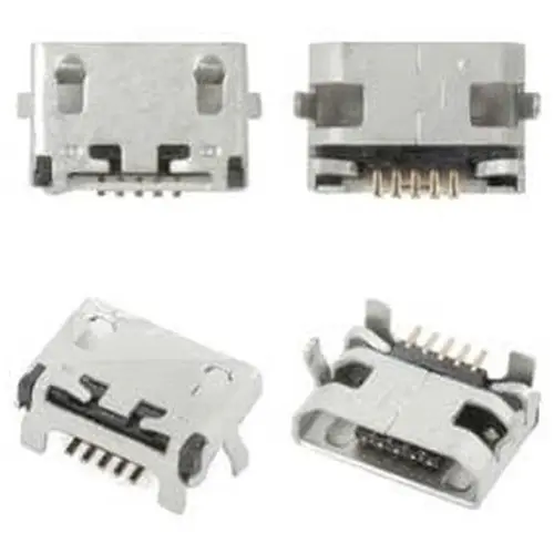 MR3_6764 Конектор заряджання телефона для lenovo a3000, a5000, a7000, a7600, 5pin (5 шт.) PRC